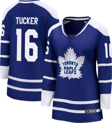 Breakaway Fanatics Branded Women's Darcy Tucker Toronto Maple Leafs Special Edition 2.0 Jersey - Royal