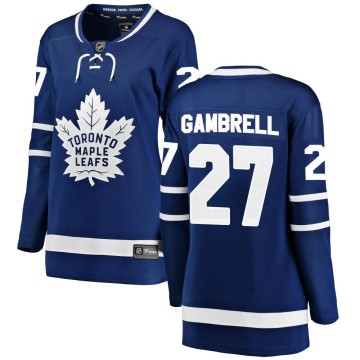 Breakaway Fanatics Branded Women's Dylan Gambrell Toronto Maple Leafs Home Jersey - Blue