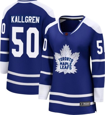 Breakaway Fanatics Branded Women's Erik Kallgren Toronto Maple Leafs Special Edition 2.0 Jersey - Royal