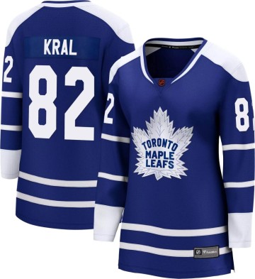 Breakaway Fanatics Branded Women's Filip Kral Toronto Maple Leafs Special Edition 2.0 Jersey - Royal