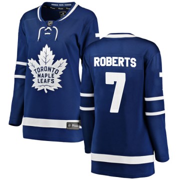 Breakaway Fanatics Branded Women's Gary Roberts Toronto Maple Leafs Home Jersey - Blue