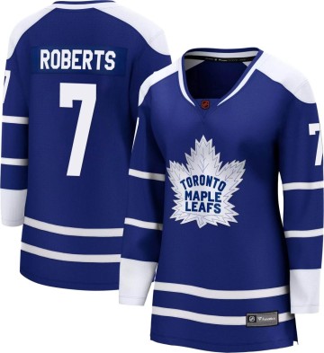 Breakaway Fanatics Branded Women's Gary Roberts Toronto Maple Leafs Special Edition 2.0 Jersey - Royal