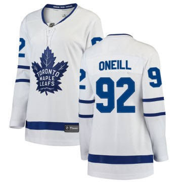 Breakaway Fanatics Branded Women's Jeff O'neill Toronto Maple Leafs Away Jersey - White