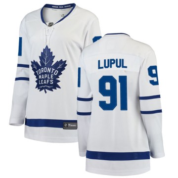 Breakaway Fanatics Branded Women's Joffrey Lupul Toronto Maple Leafs Away Jersey - White