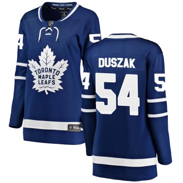 Breakaway Fanatics Branded Women's Joseph Duszak Toronto Maple Leafs Home Jersey - Blue