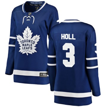 Breakaway Fanatics Branded Women's Justin Holl Toronto Maple Leafs Home Jersey - Blue