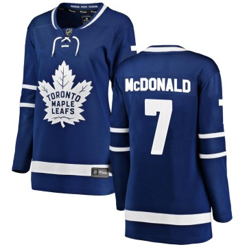 Breakaway Fanatics Branded Women's Lanny McDonald Toronto Maple Leafs Home Jersey - Blue