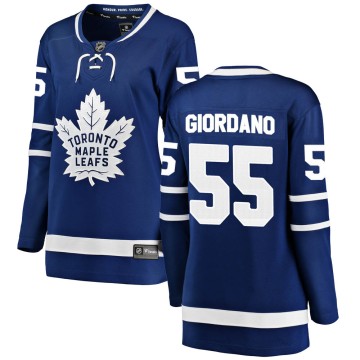 Breakaway Fanatics Branded Women's Mark Giordano Toronto Maple Leafs Home Jersey - Blue