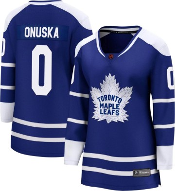 Breakaway Fanatics Branded Women's Matt Onuska Toronto Maple Leafs Special Edition 2.0 Jersey - Royal