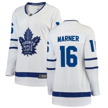 Breakaway Fanatics Branded Women's Mitch Marner Toronto Maple Leafs Away Jersey - White
