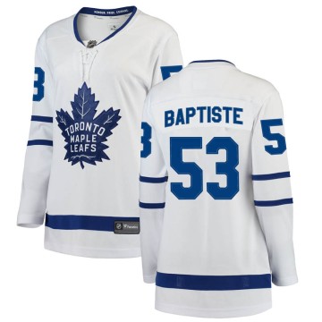 Breakaway Fanatics Branded Women's Nicholas Baptiste Toronto Maple Leafs Away Jersey - White