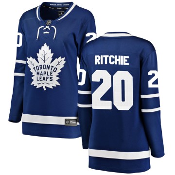 Breakaway Fanatics Branded Women's Nick Ritchie Toronto Maple Leafs Home Jersey - Blue
