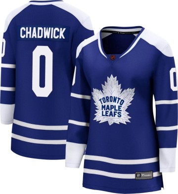 Breakaway Fanatics Branded Women's Noah Chadwick Toronto Maple Leafs Special Edition 2.0 Jersey - Royal