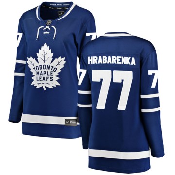 Breakaway Fanatics Branded Women's Raman Hrabarenka Toronto Maple Leafs Home Jersey - Blue