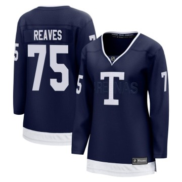 Breakaway Fanatics Branded Women's Ryan Reaves Toronto Maple Leafs 2022 Heritage Classic Jersey - Navy