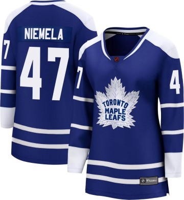 Breakaway Fanatics Branded Women's Topi Niemela Toronto Maple Leafs Special Edition 2.0 Jersey - Royal