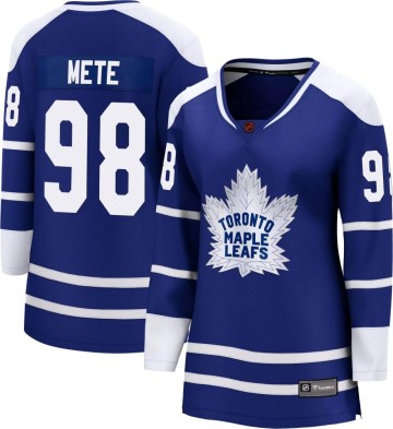 Breakaway Fanatics Branded Women's Victor Mete Toronto Maple Leafs Special Edition 2.0 Jersey - Royal