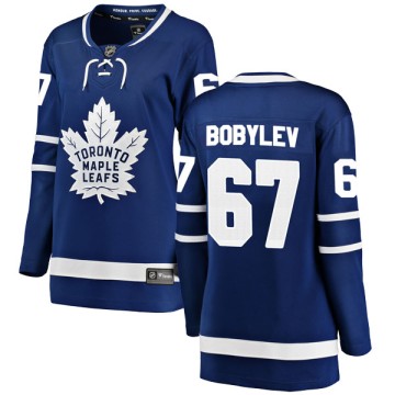 Breakaway Fanatics Branded Women's Vladimir Bobylev Toronto Maple Leafs Home Jersey - Blue
