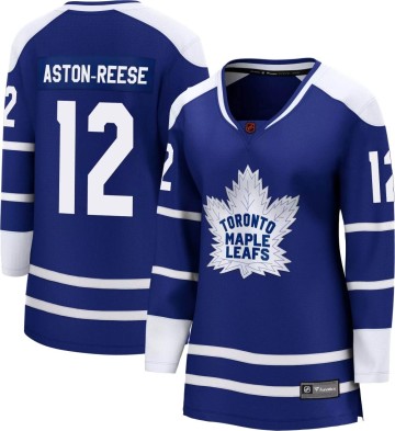 Breakaway Fanatics Branded Women's Zach Aston-Reese Toronto Maple Leafs Special Edition 2.0 Jersey - Royal