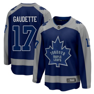 Breakaway Fanatics Branded Youth Adam Gaudette Toronto Maple Leafs 2020/21 Special Edition Jersey - Royal