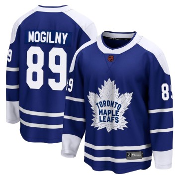 Breakaway Fanatics Branded Youth Alexander Mogilny Toronto Maple Leafs Special Edition 2.0 Jersey - Royal