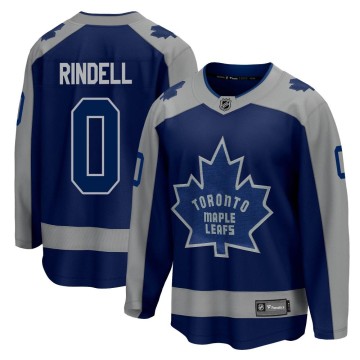 Breakaway Fanatics Branded Youth Axel Rindell Toronto Maple Leafs 2020/21 Special Edition Jersey - Royal