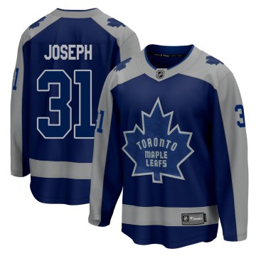Breakaway Fanatics Branded Youth Curtis Joseph Toronto Maple Leafs 2020/21 Special Edition Jersey - Royal