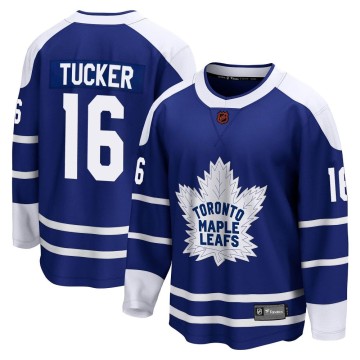 Breakaway Fanatics Branded Youth Darcy Tucker Toronto Maple Leafs Special Edition 2.0 Jersey - Royal