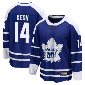 Breakaway Fanatics Branded Youth Dave Keon Toronto Maple Leafs Special Edition 2.0 Jersey - Royal