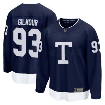 Breakaway Fanatics Branded Youth Doug Gilmour Toronto Maple Leafs 2022 Heritage Classic Jersey - Navy