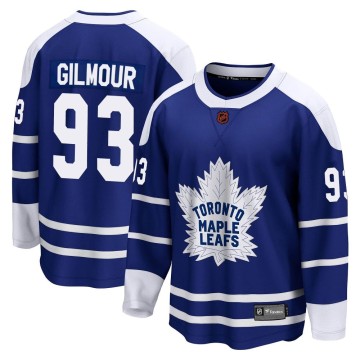 Breakaway Fanatics Branded Youth Doug Gilmour Toronto Maple Leafs Special Edition 2.0 Jersey - Royal