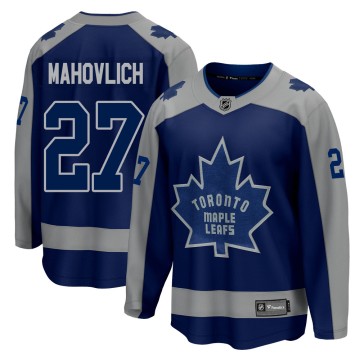 Breakaway Fanatics Branded Youth Frank Mahovlich Toronto Maple Leafs 2020/21 Special Edition Jersey - Royal