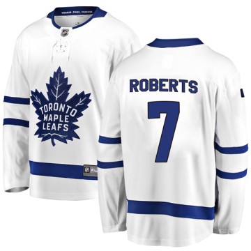 Breakaway Fanatics Branded Youth Gary Roberts Toronto Maple Leafs Away Jersey - White