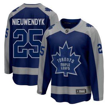 Breakaway Fanatics Branded Youth Joe Nieuwendyk Toronto Maple Leafs 2020/21 Special Edition Jersey - Royal