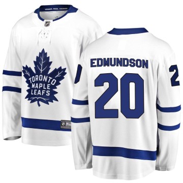 Breakaway Fanatics Branded Youth Joel Edmundson Toronto Maple Leafs Away Jersey - White