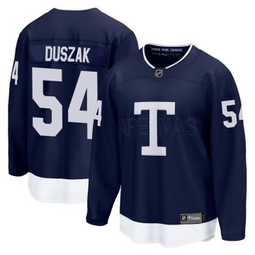 Breakaway Fanatics Branded Youth Joseph Duszak Toronto Maple Leafs 2022 Heritage Classic Jersey - Navy