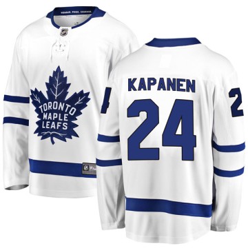Breakaway Fanatics Branded Youth Kasperi Kapanen Toronto Maple Leafs Away Jersey - White