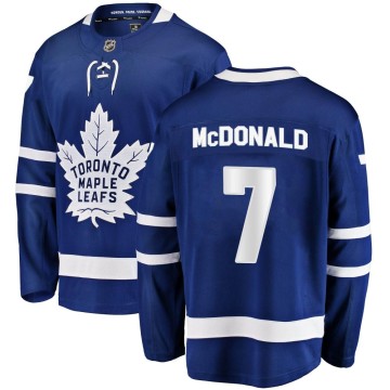 Breakaway Fanatics Branded Youth Lanny McDonald Toronto Maple Leafs Home Jersey - Blue