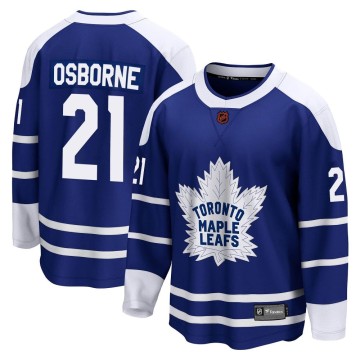 Breakaway Fanatics Branded Youth Mark Osborne Toronto Maple Leafs Special Edition 2.0 Jersey - Royal