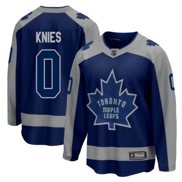 Breakaway Fanatics Branded Youth Matthew Knies Toronto Maple Leafs 2020/21 Special Edition Jersey - Royal