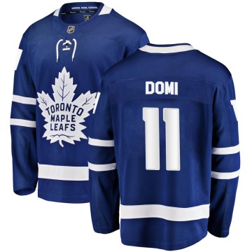 Breakaway Fanatics Branded Youth Max Domi Toronto Maple Leafs Home Jersey - Blue