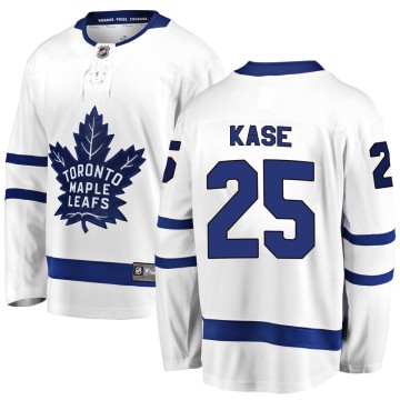 Breakaway Fanatics Branded Youth Ondrej Kase Toronto Maple Leafs Away Jersey - White