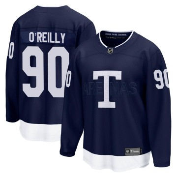Breakaway Fanatics Branded Youth Ryan O'Reilly Toronto Maple Leafs 2022 Heritage Classic Jersey - Navy