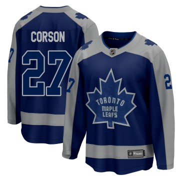 Breakaway Fanatics Branded Youth Shayne Corson Toronto Maple Leafs 2020/21 Special Edition Jersey - Royal