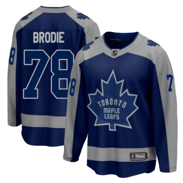 Breakaway Fanatics Branded Youth TJ Brodie Toronto Maple Leafs 2020/21 Special Edition Jersey - Royal