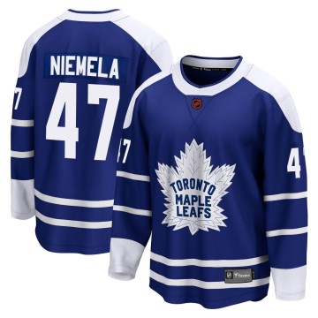 Breakaway Fanatics Branded Youth Topi Niemela Toronto Maple Leafs Special Edition 2.0 Jersey - Royal