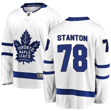 Breakaway Fanatics Branded Youth Ty Stanton Toronto Maple Leafs Away Jersey - White
