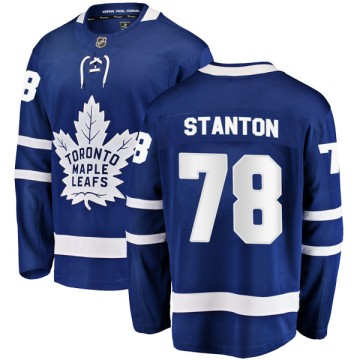 Breakaway Fanatics Branded Youth Ty Stanton Toronto Maple Leafs Home Jersey - Blue