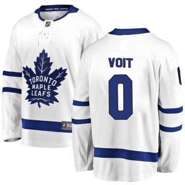 Breakaway Fanatics Branded Youth Ty Voit Toronto Maple Leafs Away Jersey - White